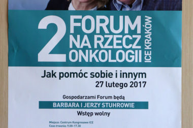 Nasze aktywne wystąpienia podczas 2 FORUM NA RZECZ ONKOLOGII.